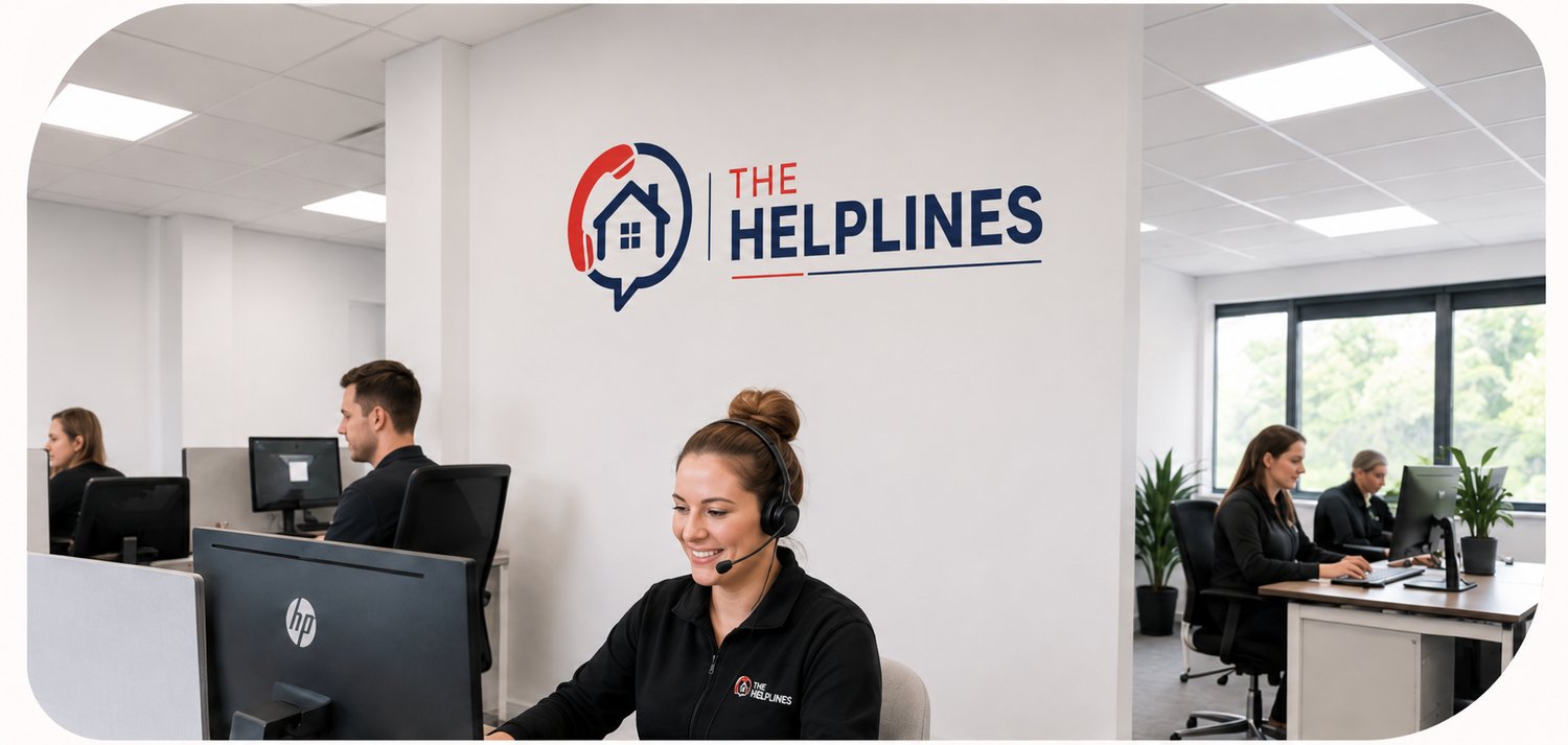 The Helplines UK support team